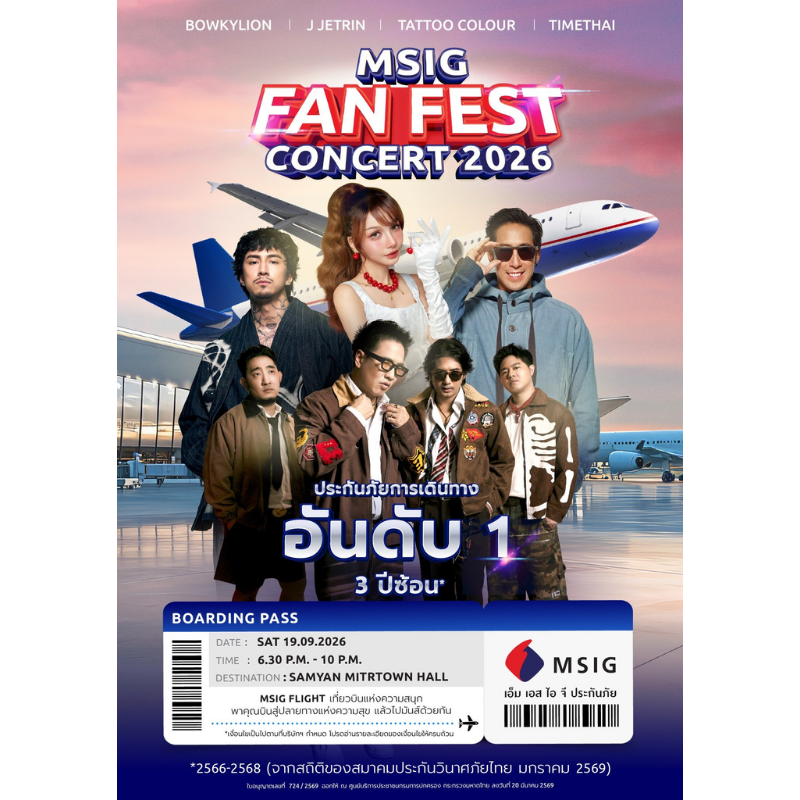 ตอกย้ำครองแชมป์ประกันภัยการเดินทางอันดับ 1 และเพื่อ...