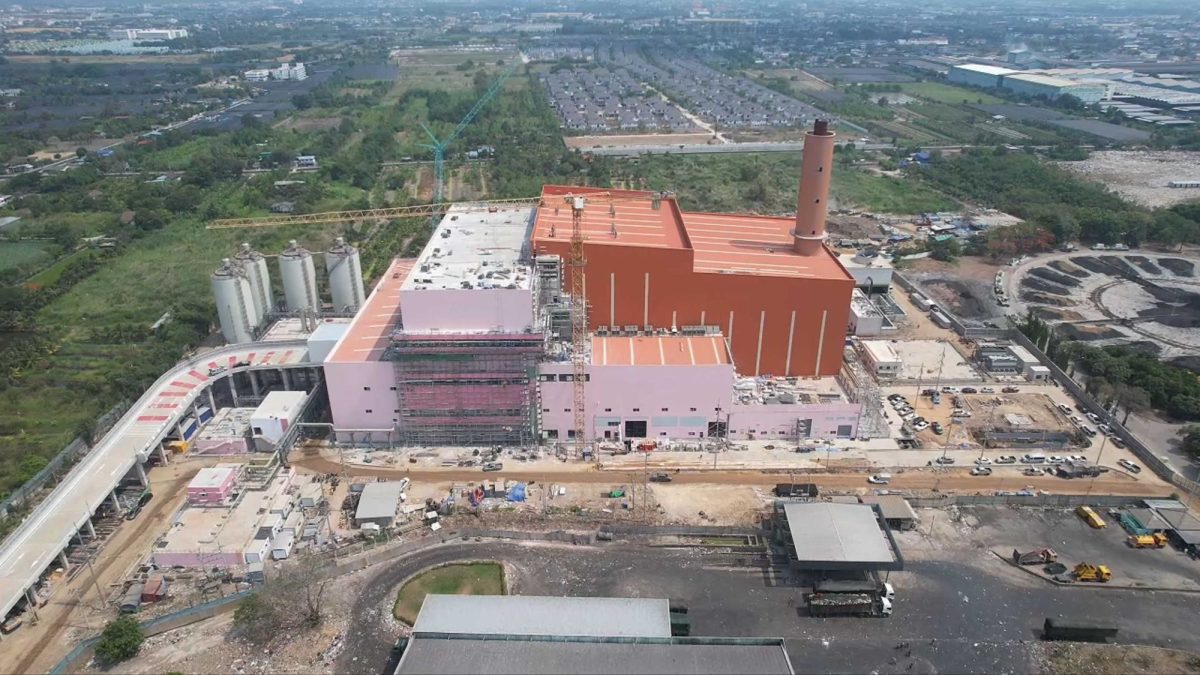 โครงการกำจัดมูลฝอยเพื่อผลิตพลังงานไฟฟ้าหน...