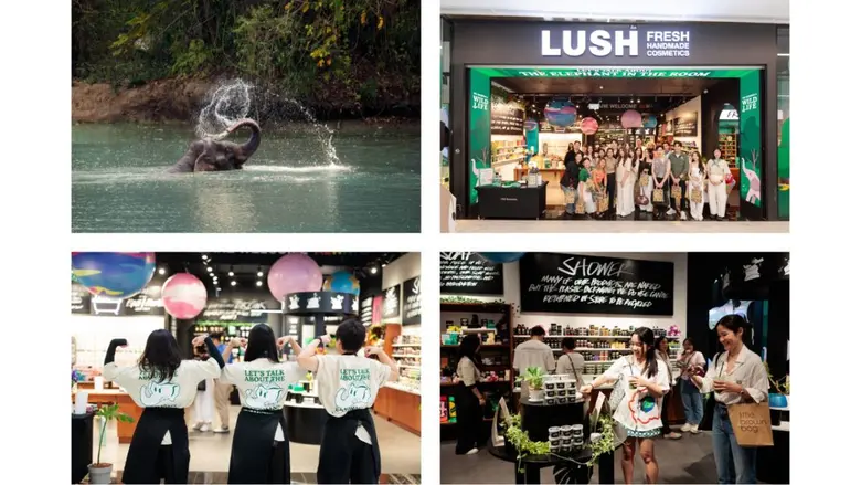 ลัช ประเทศไทย จับมือ องค์กรพิทักษ์สัตว์แห่งโลก เปิดตัวแคมเปญ "Asian Elephant Shower Jelly" ยุติการใช้ช้างเพื่อความบันเทิง