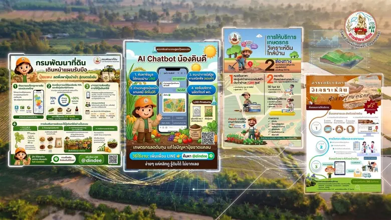 กรมพัฒนาที่ดิน เดินหน้าขับเคลื่อนมาตรการเร่งด่วนตาม...