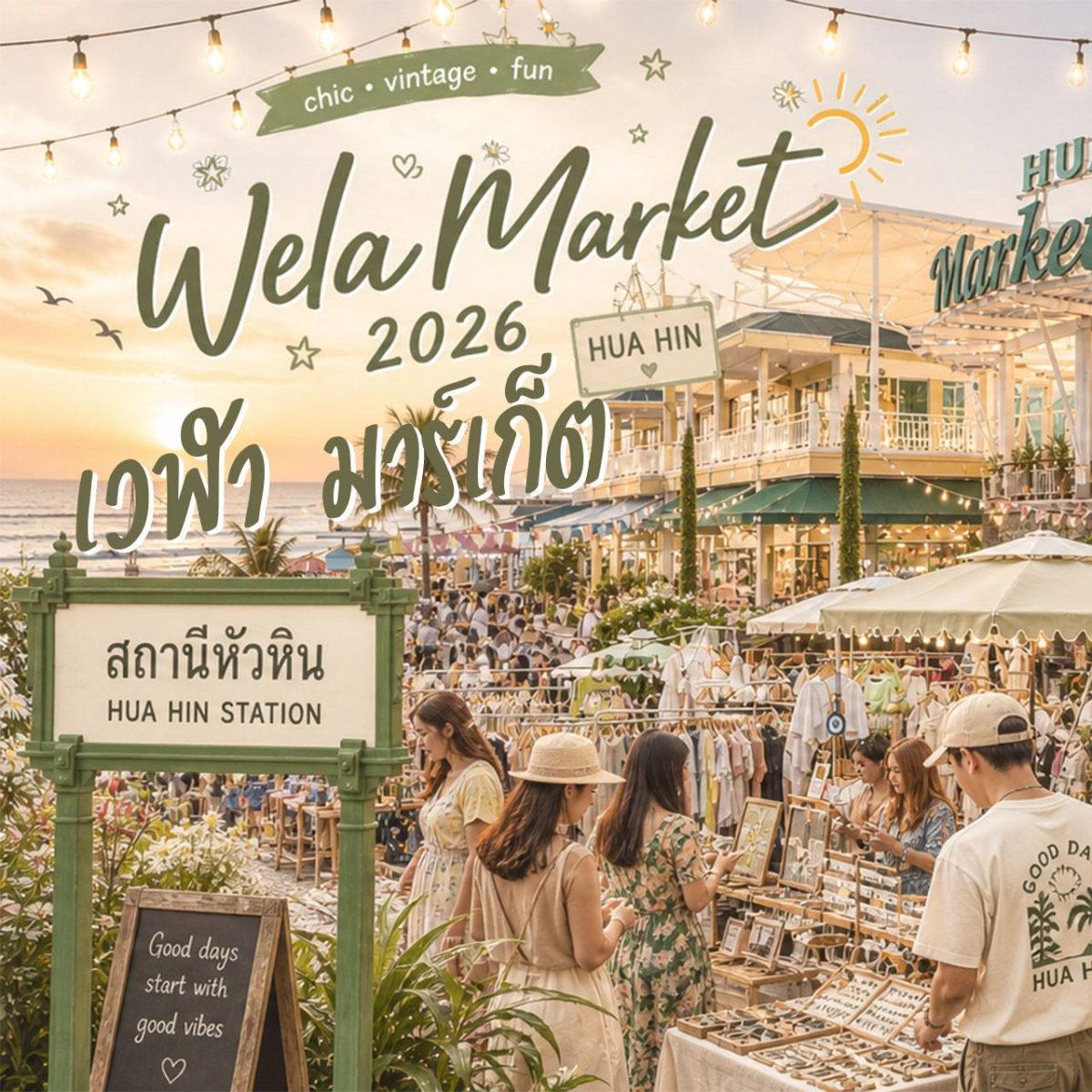 Wela Market (เวฬา มาร์เก็ต) จากเดิมในชื่อ...