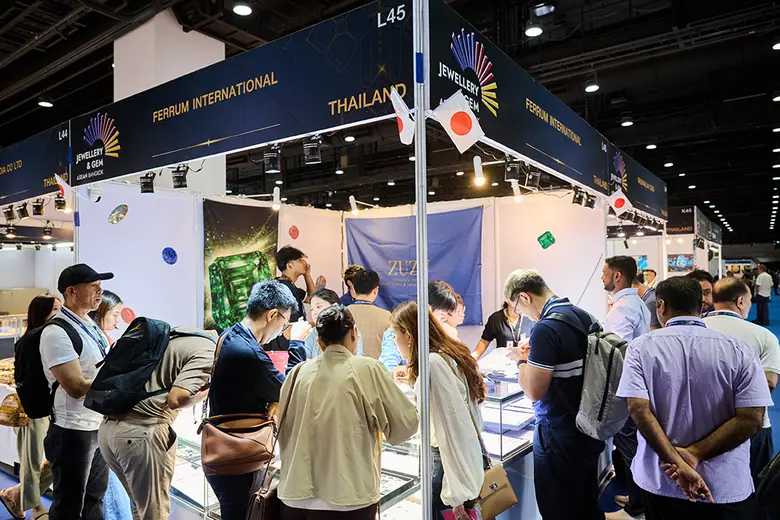อัญมณีอาเซียนคึกคัก! JGAB 2026 ดึงผู้ร่วมงานกว่าหมื่นราย จาก 80 ประเทศ สะท้อนดีมานด์โลกพุ่ง