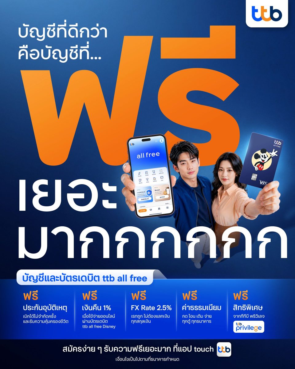 ทีทีบี ชวนผู้บริโภคและตลาดตั้งคำถามใหม่ต่...