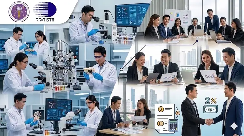วว. หนุนผู้ประกอบการไทยใช้ R&amp;D ขับเคลื่อนธุรกิจ พร้อมรับสิทธิ์ลดหย่อนภาษี 2 เท่า ตามประกาศกรมสรรพากร