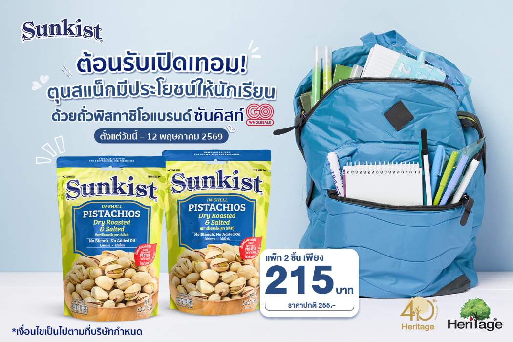 ช่วงเวลาเปิดเทอม (Back to School) คือช่วง...
