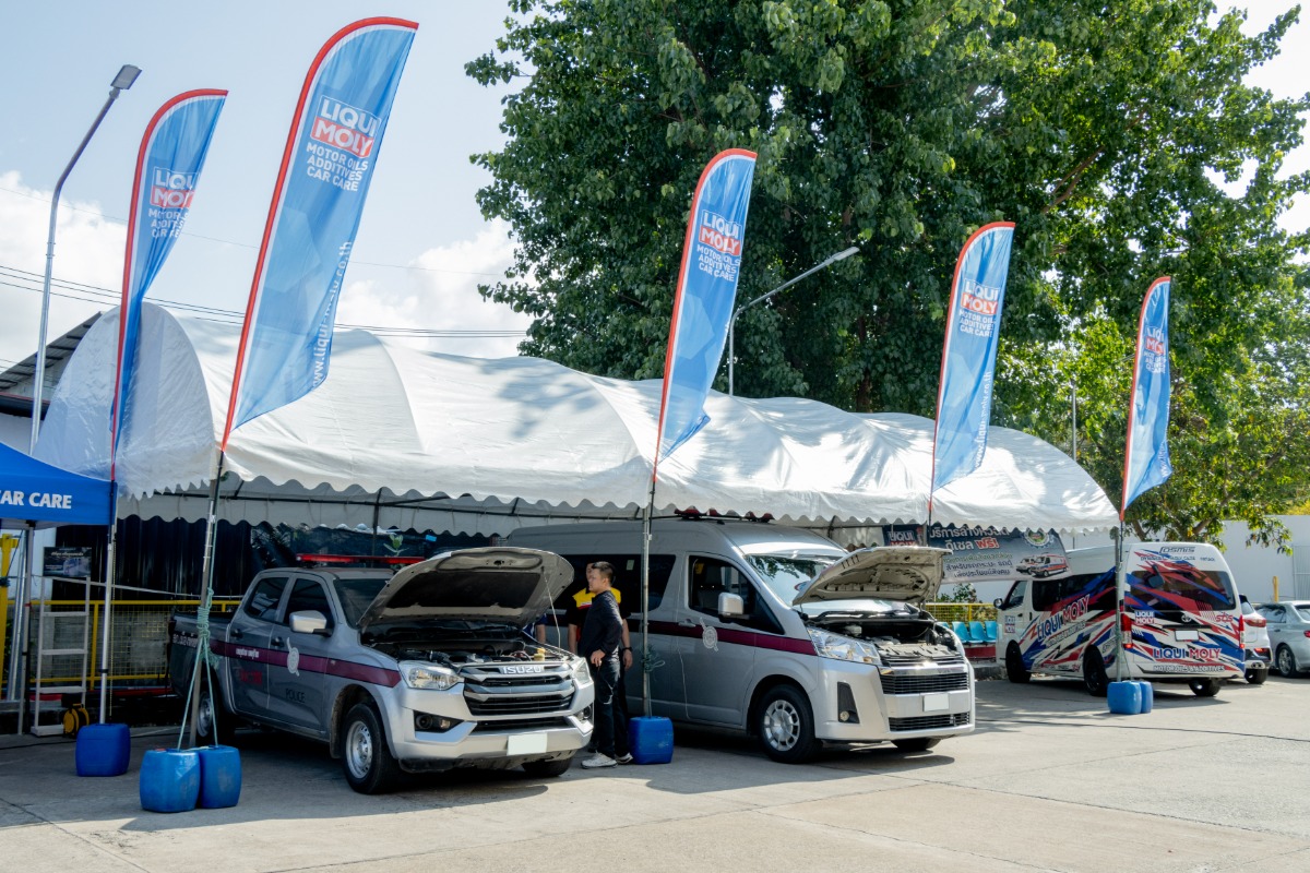 COCKPIT x LIQUI MOLY ร่วมจัดโครงการ "Love Your Car, Save Your World" ส่งต่อพลังรักษ์โลก ผ่านบริการล้างหัวฉีดฟรีให้รถตำรวจในชลบุรี