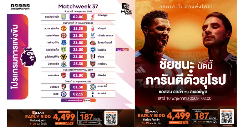 สุดสัปดาห์นี้คอบอลห้ามกะพริบตา! บริษัท จั...