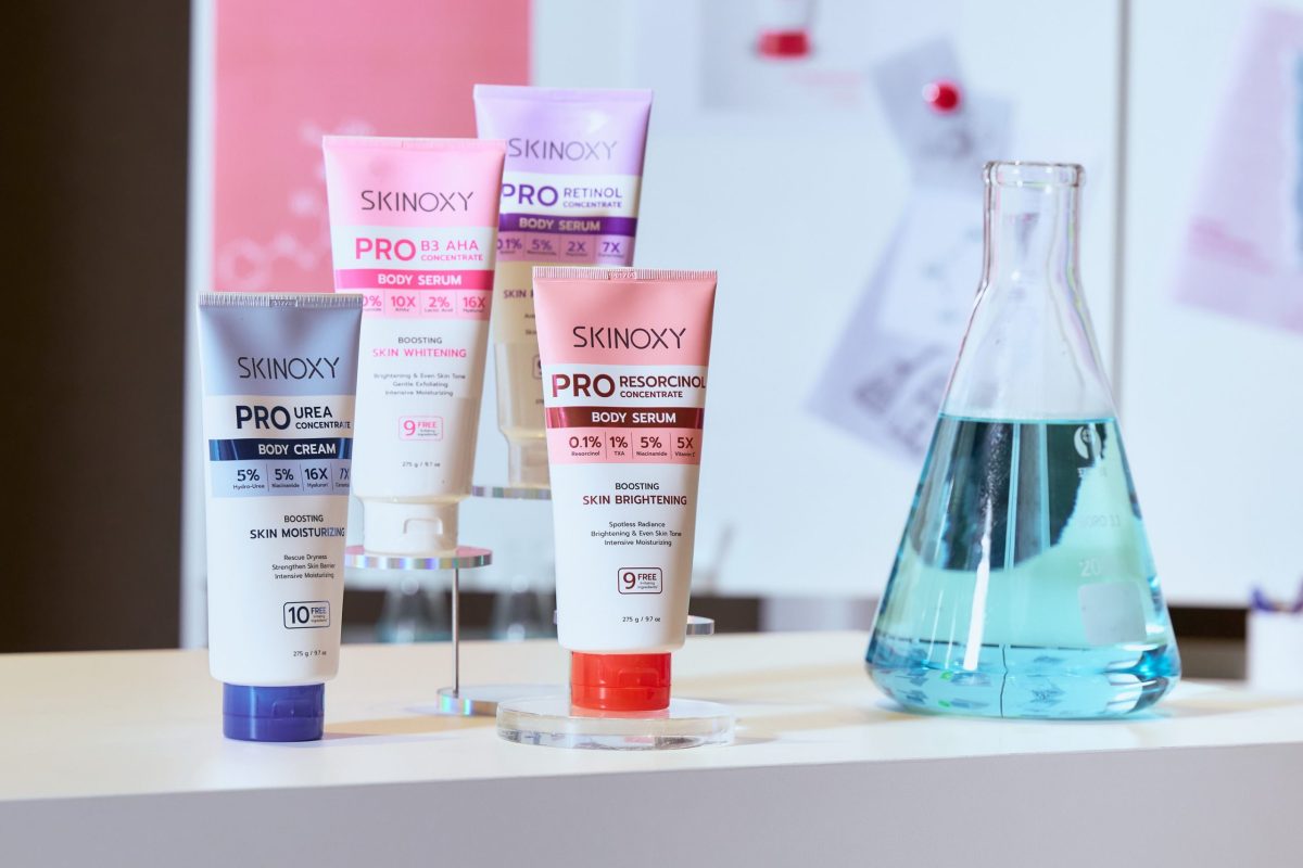 SKINOXY รุกตลาดสกินแคร์เต็มรูปแบบ ชูแนวคิด High-performance Skincare สำหรับคนรุ่นใหม่ ดึง 'ภูวินทร์ ตั้งศักดิ์ยืน' นั่งพรีเซนเตอร์คนแรก ตั้งเป้ายอดขาย 350 ล้านบาท