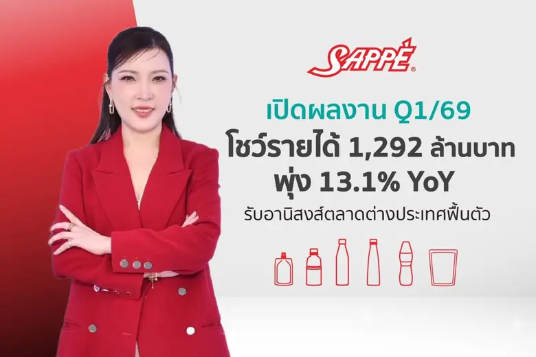 'บมจ. เซ็ปเป้' หรือ SAPPE ประกาศผลการดำเน...