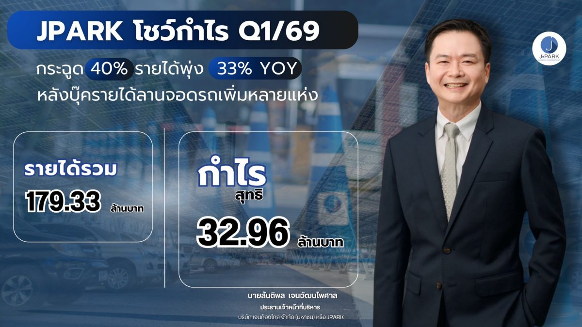 "เจนก้องไกล" ทำกำไรไตรมาสที่ 1 ปี 69 ที่ ...