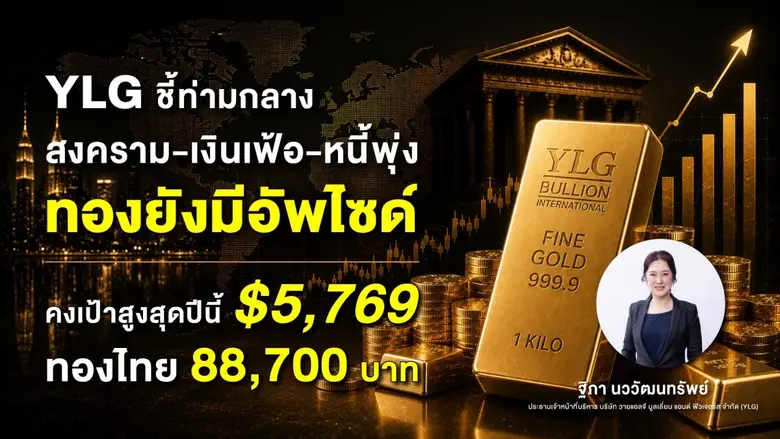 วายแอลจีตอบข้อสงสัย ปีนี้ทองคำปรับขึ้นมาแ...