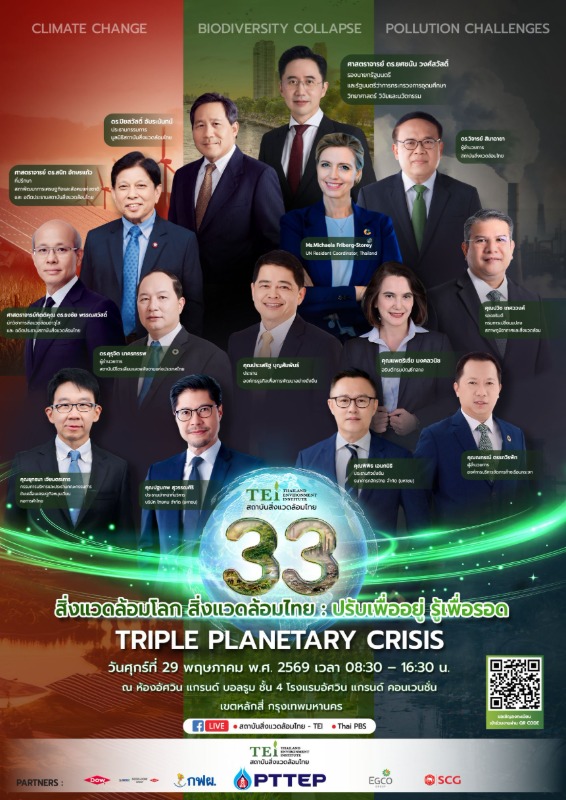 สถาบันสิ่งแวดล้อมไทย (TEI) เป็นองค์กรพัฒน...
