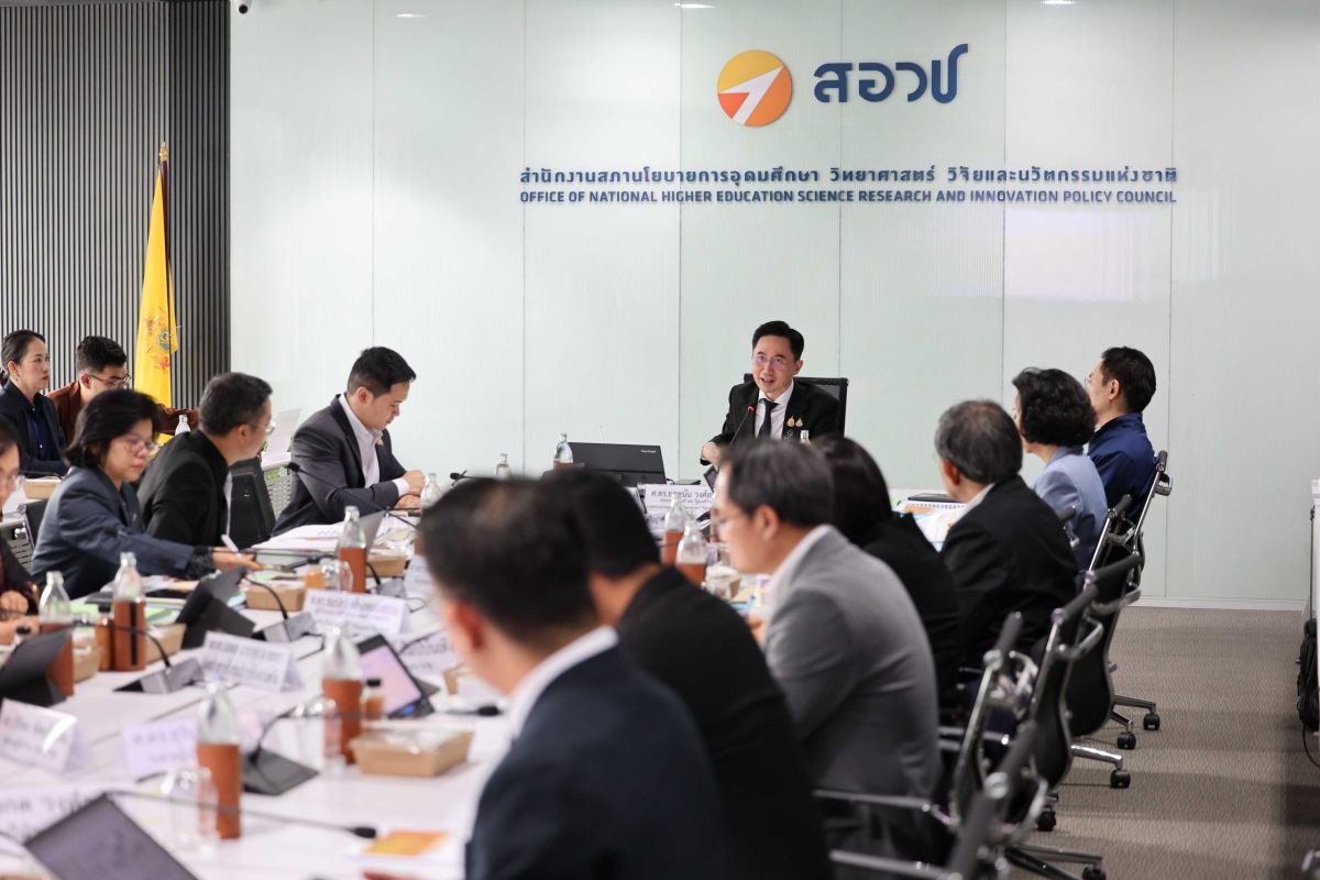 "ยศชนัน" ดันเพิ่มเม็ดเงินลงทุนวิจัยและพัฒนาในประเทศ ปลดล็อกศักยภาพไทย ปั้นฐานเศรษฐกิจใหม่ระยะยาว "ปักหมุด" Future Food เป็นนโยบายระดับชาติ