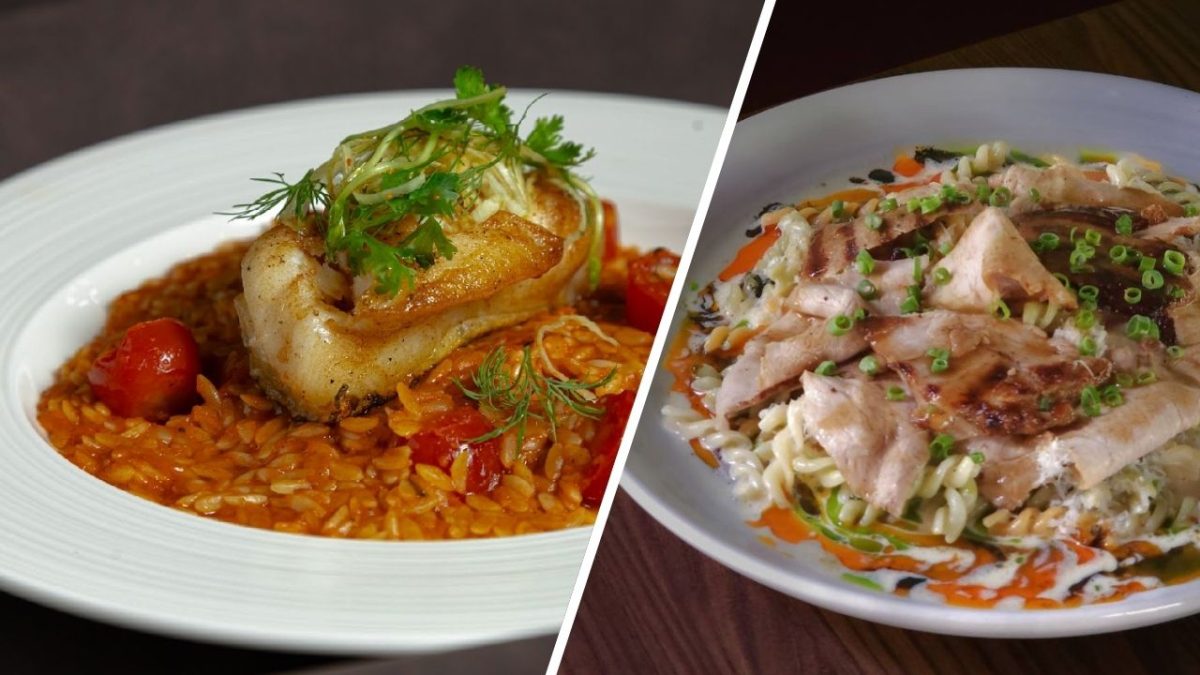 Aquaria Restaurant ห้องอาหารหรูบรรยากาศสุ...