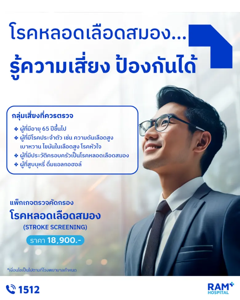 4.5 ชม. นาทีชีวิต เพราะ Stroke รอไม่ได้!!...