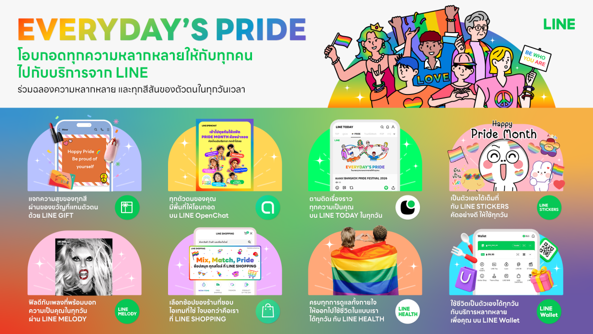 LINE ประเทศไทย ตอกย้ำบทบาทแพลตฟอร์มดิจิทั...