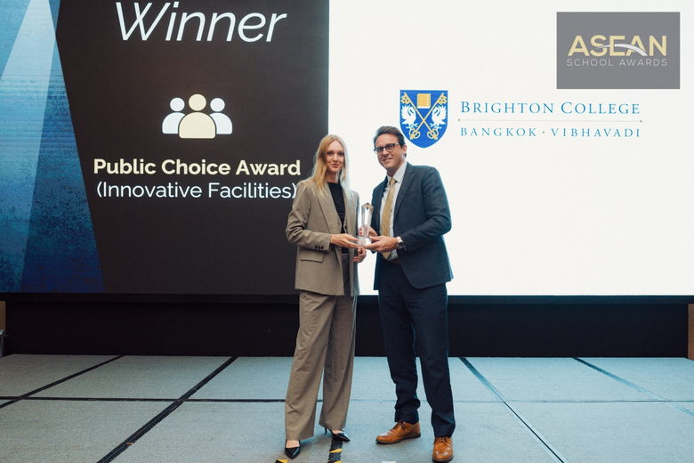 โรงเรียนนานาชาติไบรท์ตัน คอลเลจ กรุงเทพฯ วิภาวดี คว้ารางวัล Public Choice Award ด้านสิ่งอำนวยความสะดวกเชิงนวัตกรรม ในงาน ASEAN School Awards 2026
