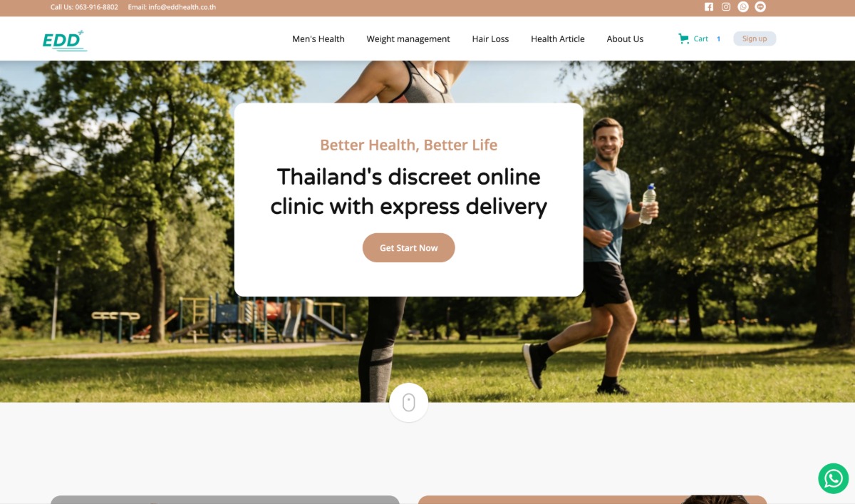 Telemedicine platform EDD Health Thailand is streng...