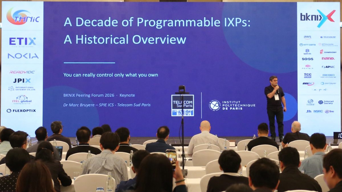 BKNIX Peering Forum 2026 ต้อนรับชุมชนอินเทอร์เน็ตจากทั่วโลก ยกระดับการเชื่อมต่อและความมั่นคงของโครงสร้างพื้นฐานดิจิทัลในภูมิภาค