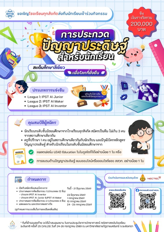 สถาบันส่งเสริมการสอนวิทยาศาสตร์และเทคโนโล...