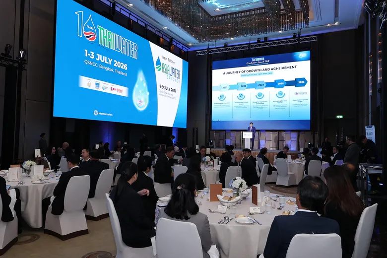 10 ปี Thai Water Expo ตอกย้ำบทบาทศูนย์กลางอุตสาหกรรมน้ำของภูมิภาค เชื่อมผู้นำภาครัฐ เอกชน และองค์กรน้ำระดับโลก
