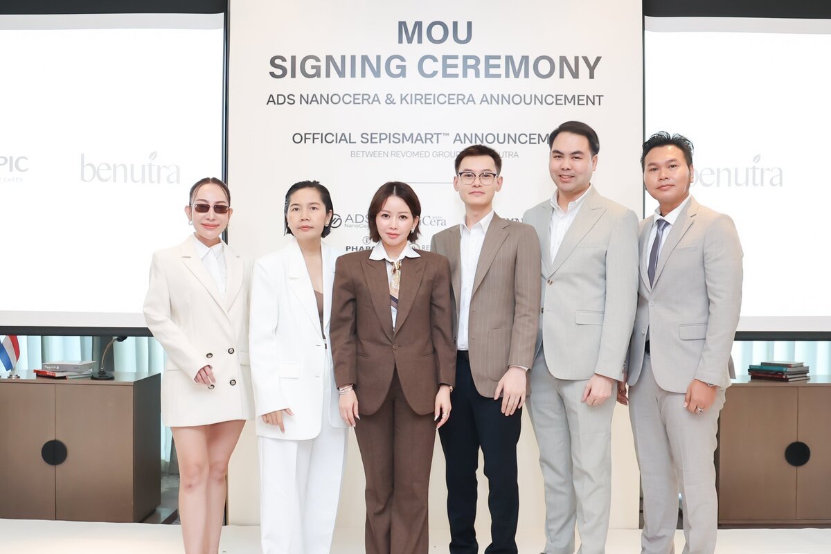 REVOMED GROUP Redefines Beauty &amp; Wellness with "Advanced Delivery Technology" Partnership with Japan and France set to Elevate Thailand's Beauty &amp; Wellness Standard