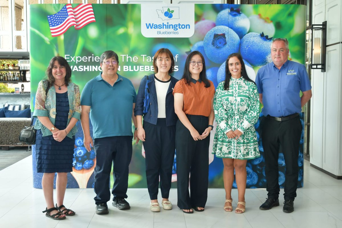Washington Blueberries demonstrated its o...