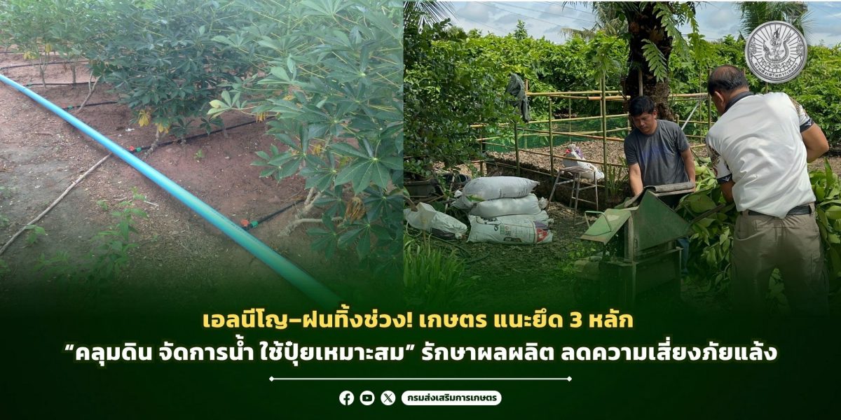 จากการคาดการณ์สถานการณ์ ENSO ที่อาจส่งผลใ...