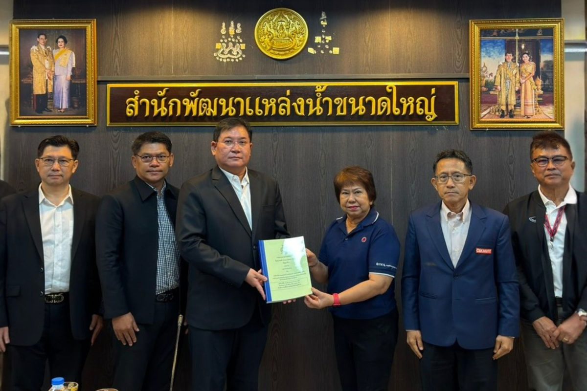 CIVIL เซ็นสัญญาก่อสร้างเขื่อนหัวงานและอาค...
