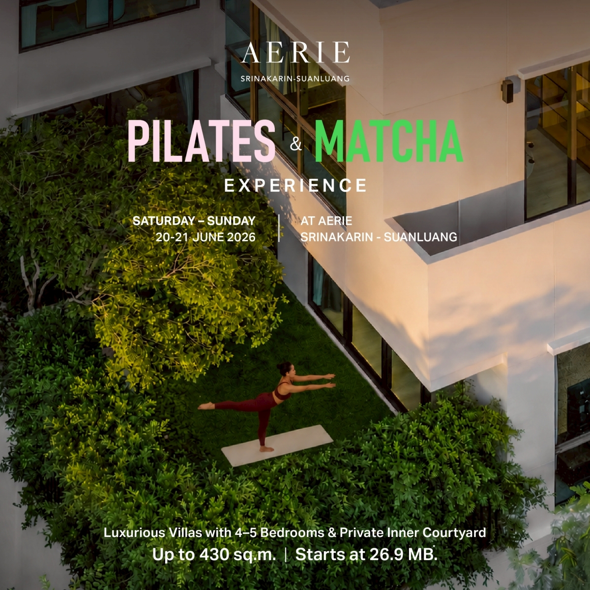 AERIE Srinakarin-Suanluang โครงการบ้านเดี...