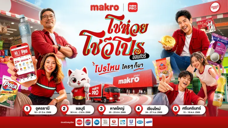 แม็คโคร ผู้นำธุรกิจค้าส่ง ภายใต้บริษัท ซีพี แอ็กซ์ต...