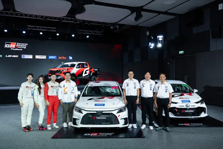 คอมแพ็ค เบรก เปิดเกมมอเตอร์สปอร์ตเต็มตัว ประเดิมสปอนเซอร์ Toyota Gazoo Racing Thailand 2026