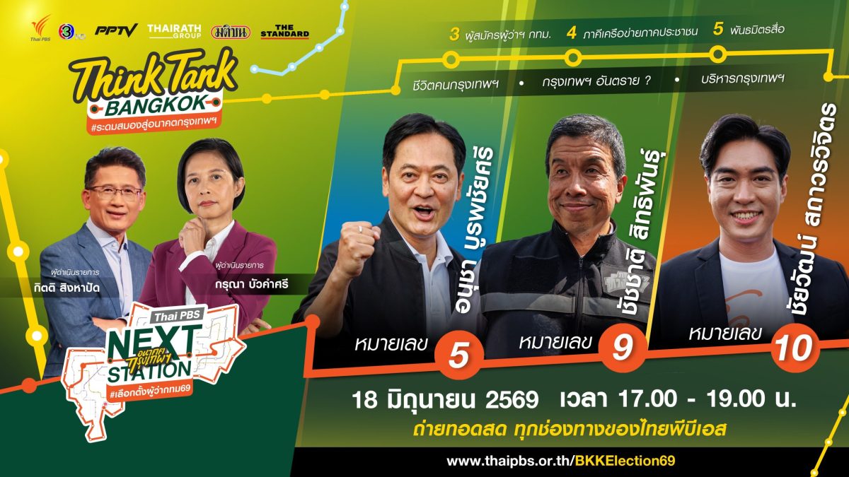 ไทยพีบีเอส ผนึกกำลัง 5 พันธมิตรสื่อชั้นนำ...