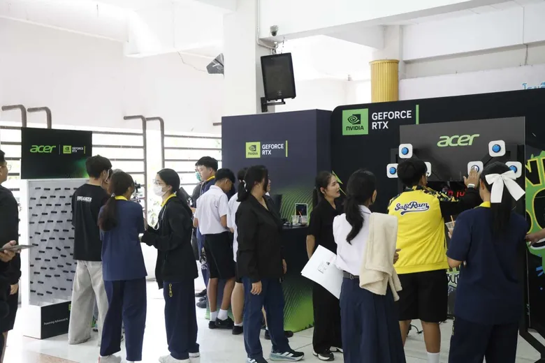 ACER ร่วมกับ NVIDIA เปิดโครงการ "Acer Next-Gen School Tour 2026" ชวนนักเรียนมัธยมเรียนรู้เทคโนโลยีผ่านประสบการณ์จริง พร้อมค้นหาแรงบันดาลใจสู่อาชีพด้าน IT และดิจิทัลในยุค AI
