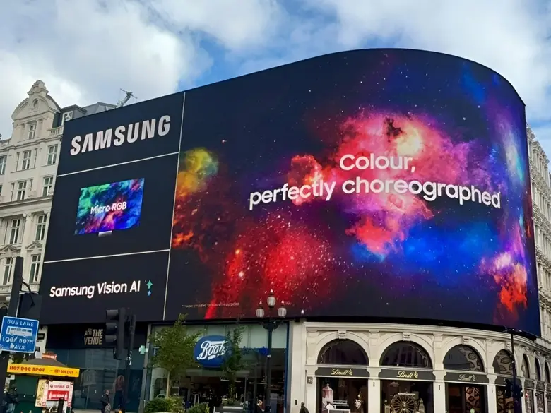 ซัมซุง โชว์ศักยภาพ Micro RGB จอโฆษณากลางแจ้งบนบิลบอร์ดแลนด์มาร์กทั่วโลก