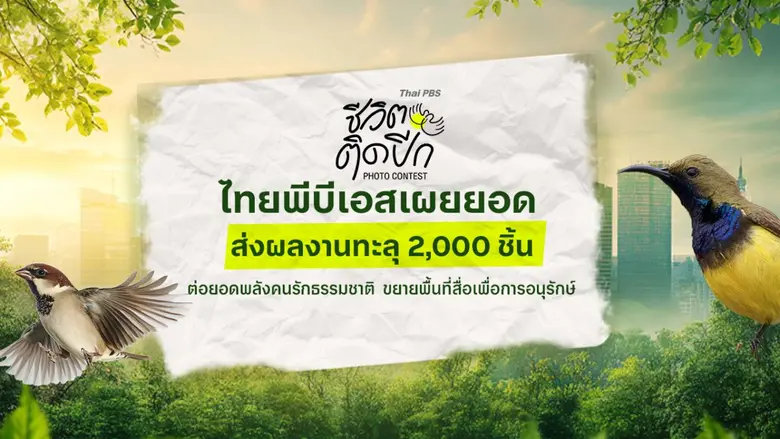 ไทยพีบีเอส ร่วมกับสมาคมอนุรักษ์นกและธรรมช...