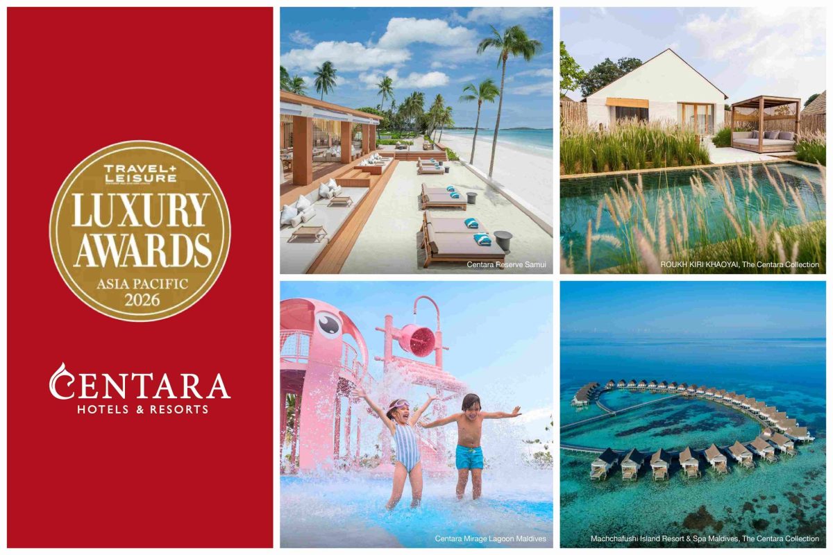 Four Centara properties across Thailand a...