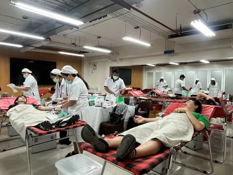GIVE BLOOD NOW! เดอะไนน์ เซ็นเตอร์ พระราม 9 ร่วมธนชาตประกันภัย สภากาชาดไทย ปลุกพลังแห่งการให้ สานต่อชีวิตผู้ป่วย 14 มิถุนายน "วันผู้บริจาคโลหิตโลก"
