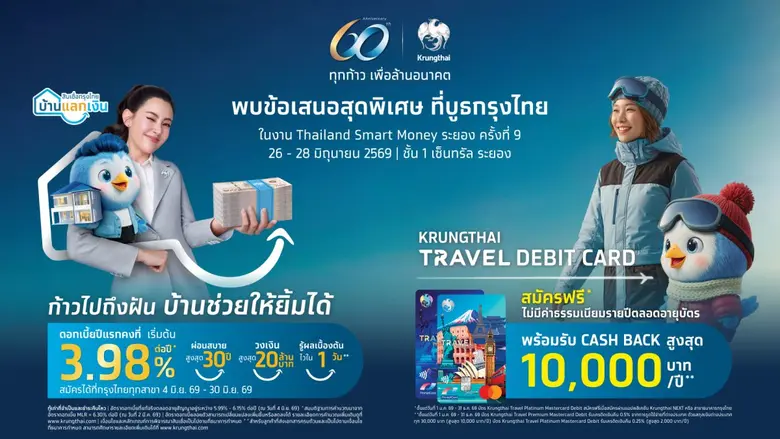 ธนาคารกรุงไทย ยกทัพบริการทางการเงินพร้อมโ...