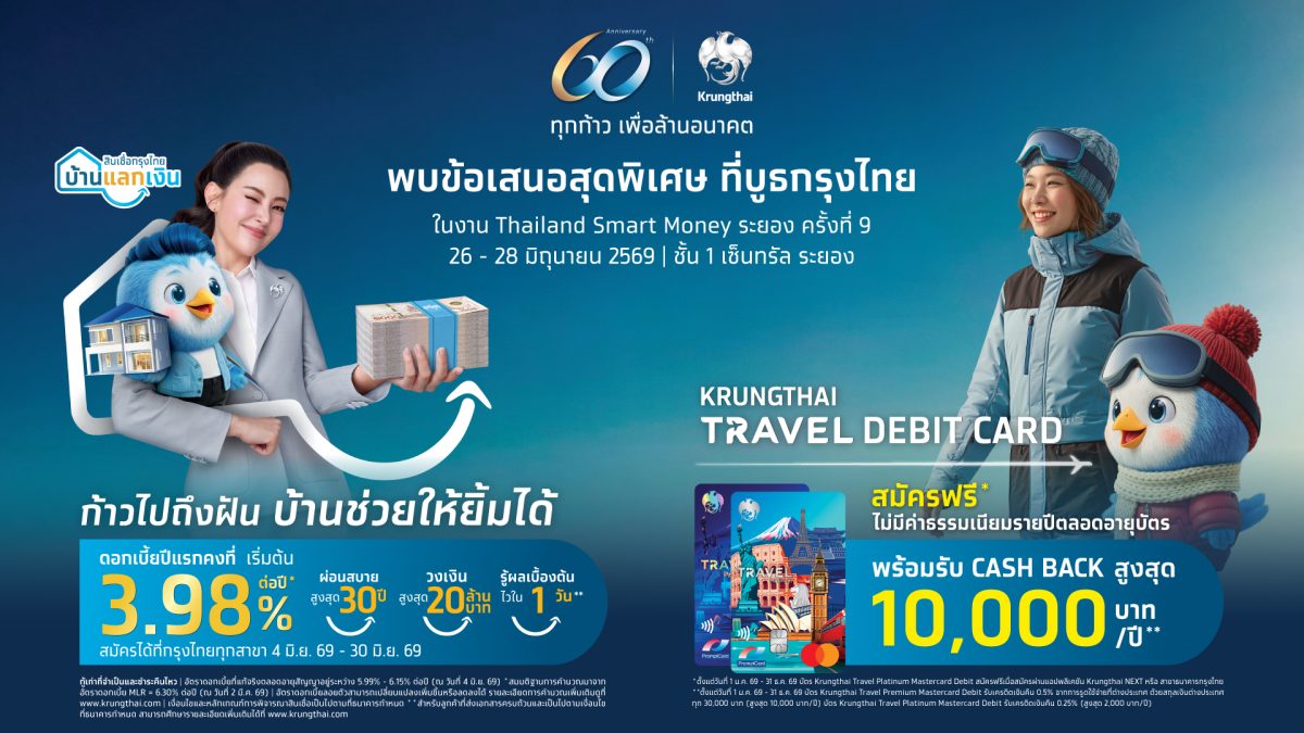 ธนาคารกรุงไทย ยกทัพบริการทางการเงินพร้อมโ...