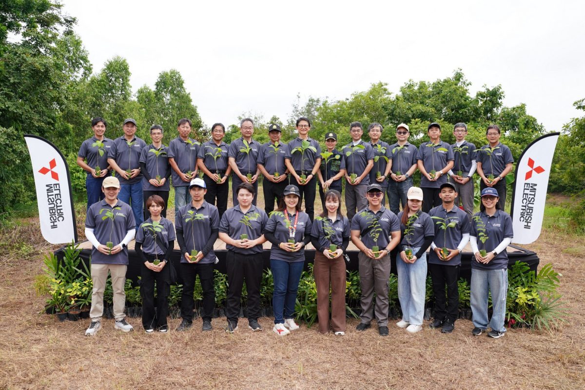 Mitsubishi Electric Thai Foundation Continues Community Forest Restoration for the 9th Consecutive Year