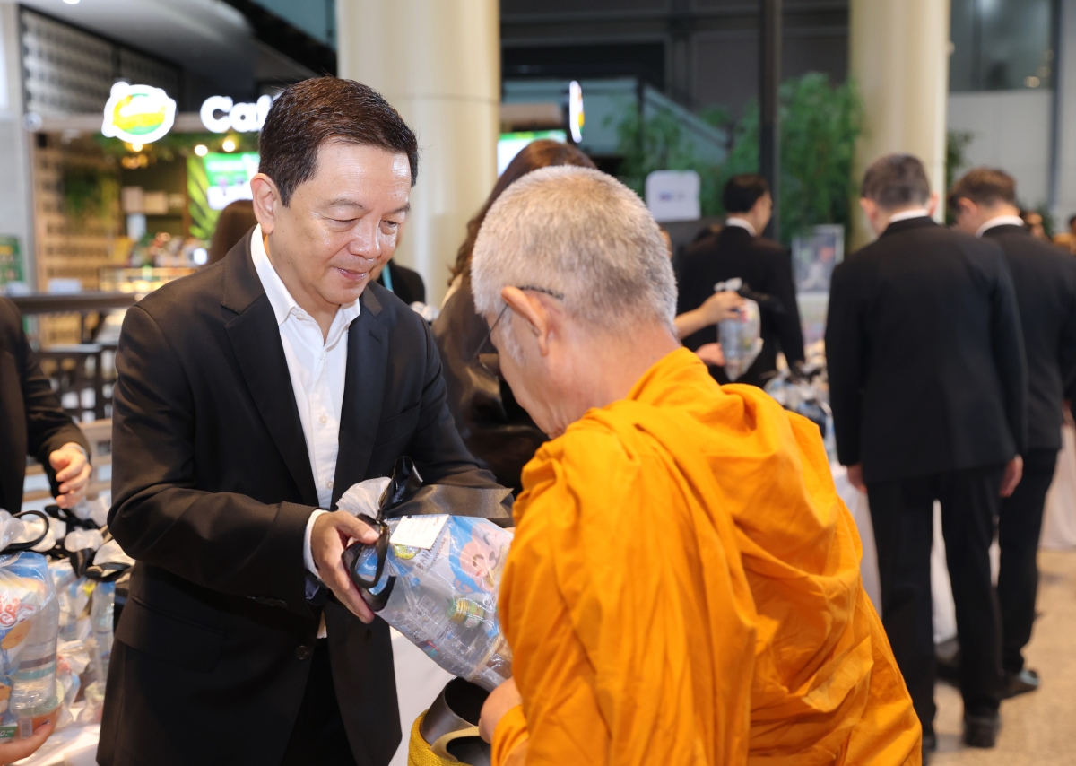 บริษัท ปตท. จำกัด (มหาชน) (ปตท.) จัดพิธีบ...