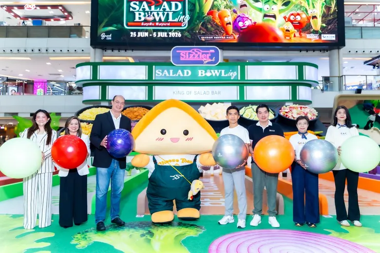 เมื่อเมนูจานโปรดขยายร่างเป็นอาณาจักรสลัดบาร์ยักษ์!