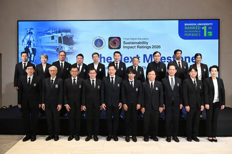 หลังคว้าอันดับ 1 ของโลก ด้าน SDG 3 หวังนำไทยทะยานชิ...