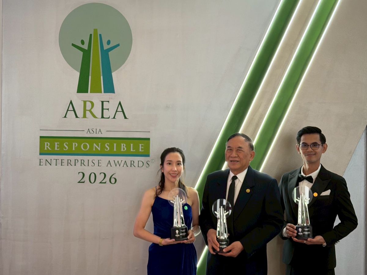 ซีแอนด์จีฯ คว้า 3 รางวัล AREA 2026 ต่อเนื่องปีที่ 2 ตอกย้ำผู้นำ Waste-to-Energy ขับเคลื่อน ESG สู่มาตรฐานระดับเอเชีย