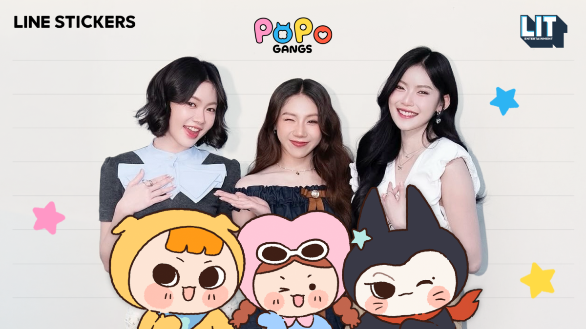 LINE STICKERS ร่วมกับ PiXXiE และ MayKids ...