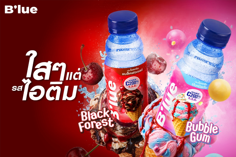 "SAPPE" ฉีกตลาด Water Plus ส่ง 'B'lue' นวัตกรรมน้ำใสกลิ่นไอศกรีมเจ้าแรกในไทย