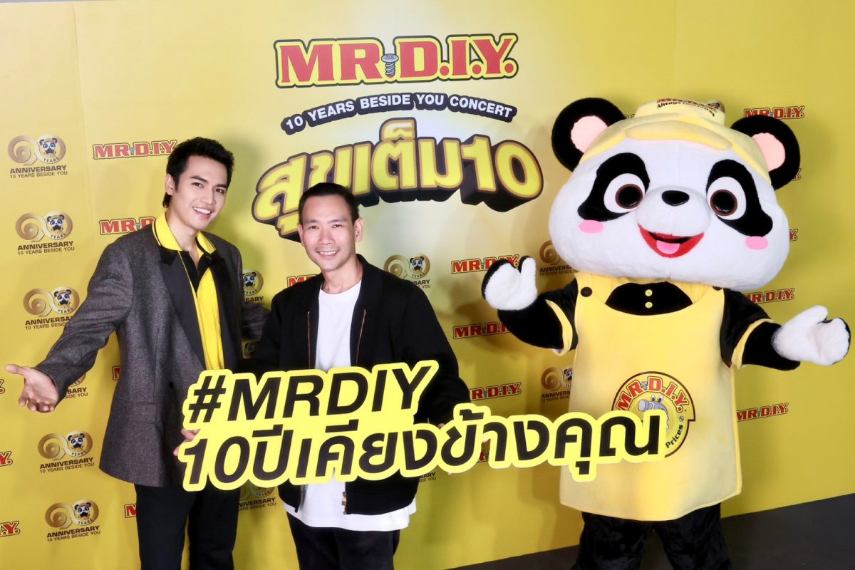 MR. D.I.Y. Marks 10 Years in Thailand wit...