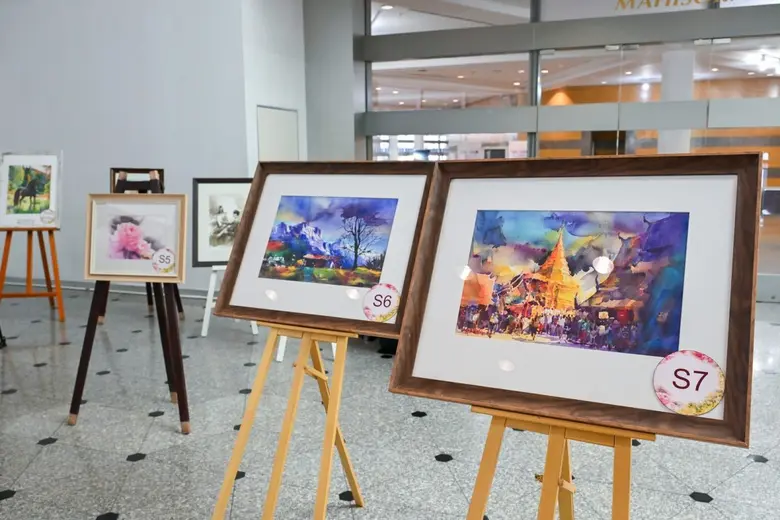 ในงาน The Blooming Hearts of Giving : หัวใจที่งดงาม...