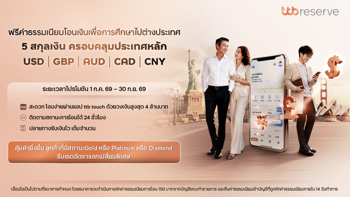 ทีทีบี เดินหน้าตอบโจทย์ผู้ปกครองที่วางแผน...